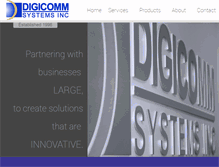 Tablet Screenshot of digicommsystems.net